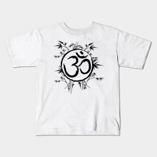 Cosmic Resonance: The Mystical Power of Om Kids T-Shirt